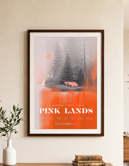 Pink Lands 24X34''
