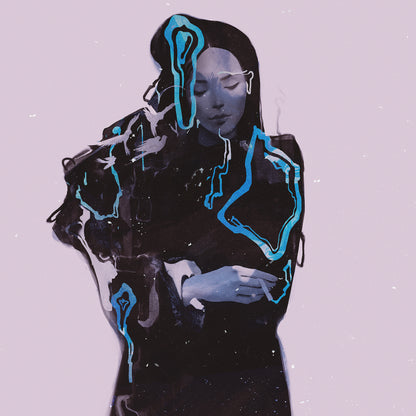 Memory Waves pt2 26''x26''