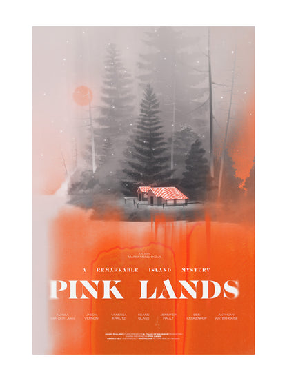 Pink Lands 24X34''