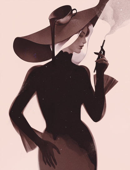Coffee Girl 24''x30''