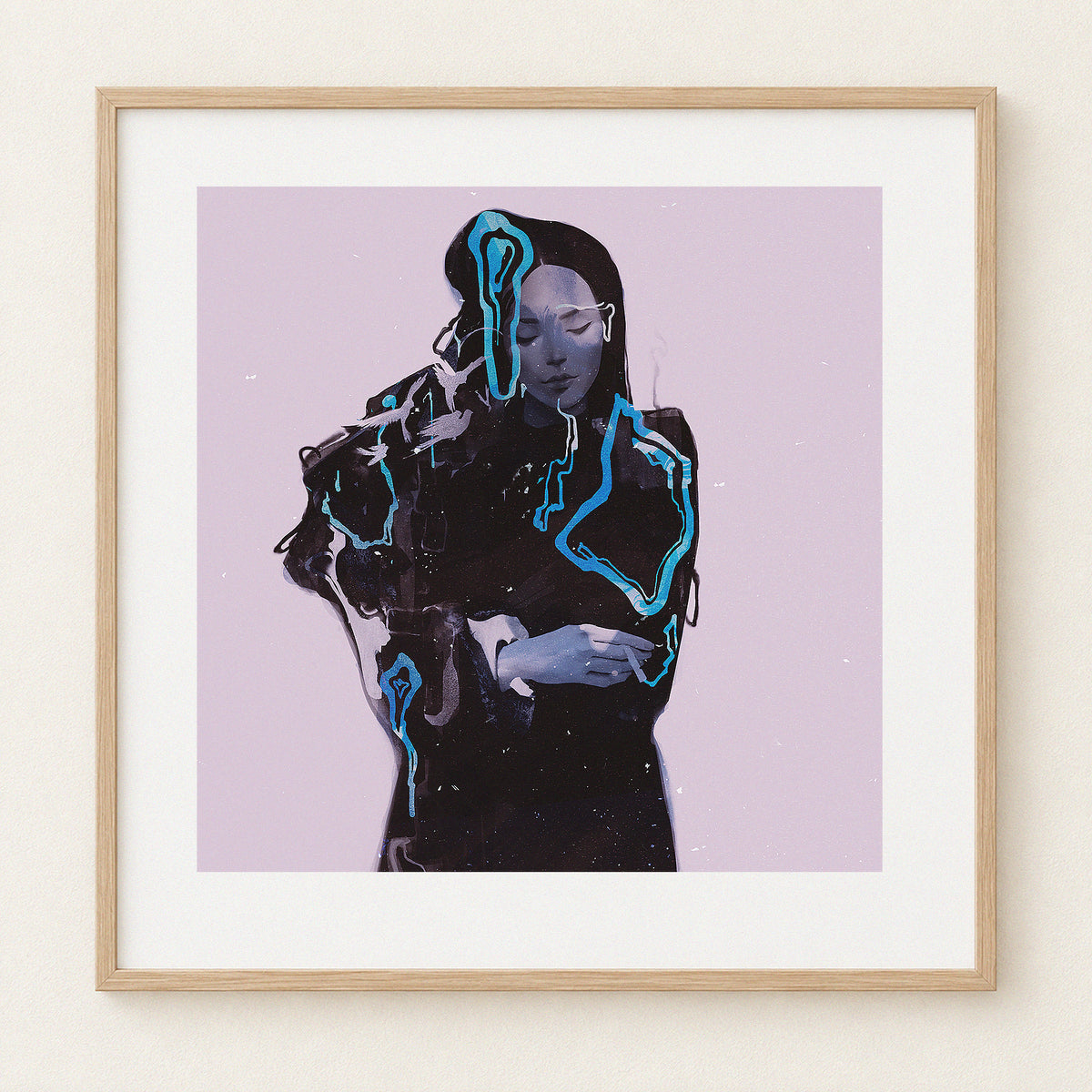 Memory Waves pt2 26''x26''
